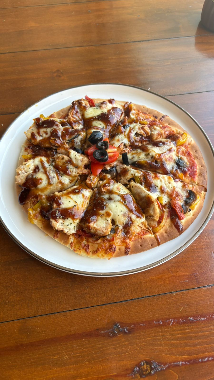 Chicken Barbecue Pizza