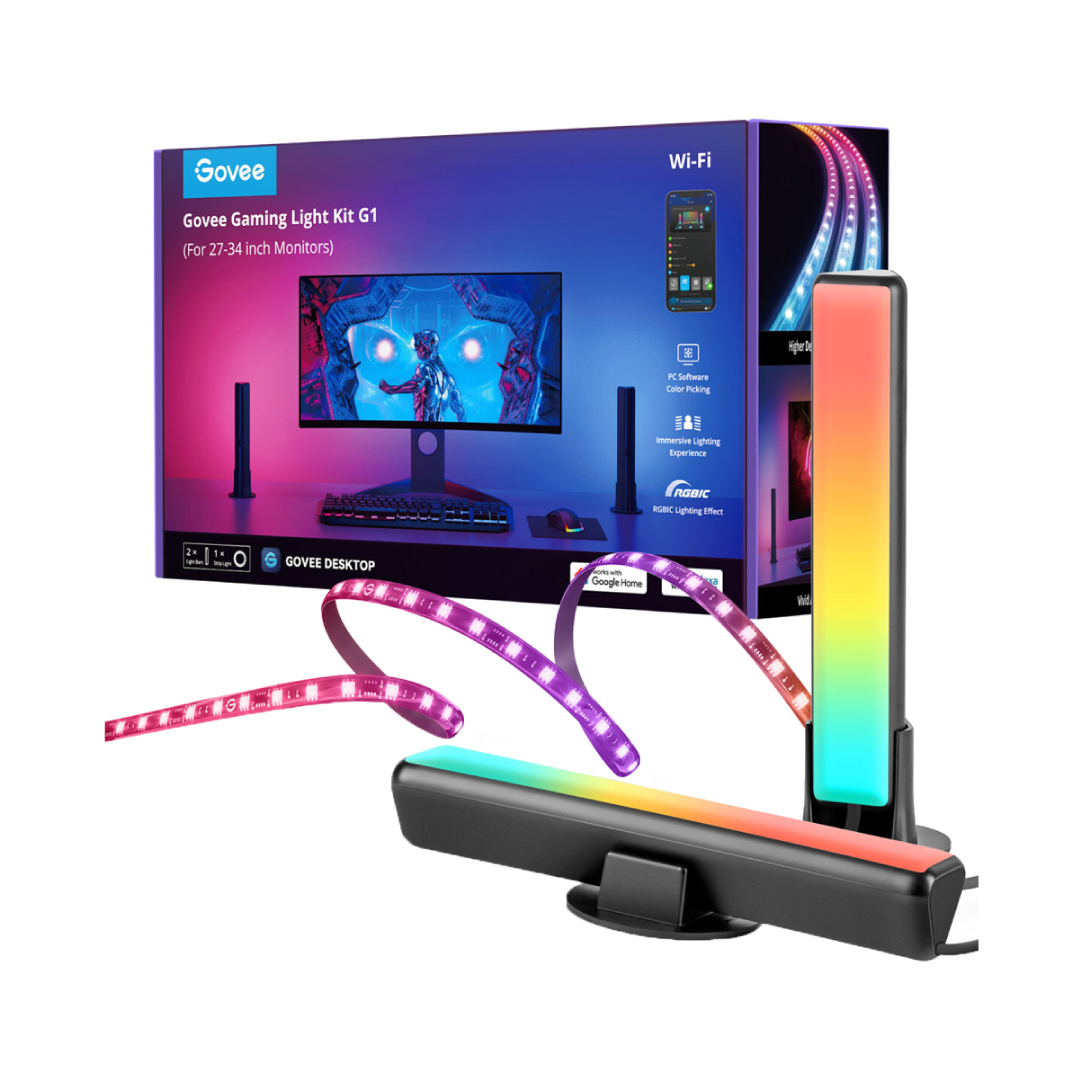 Govee Gaming Light Kit G1 for 27–34” Monitors (H6608B11)