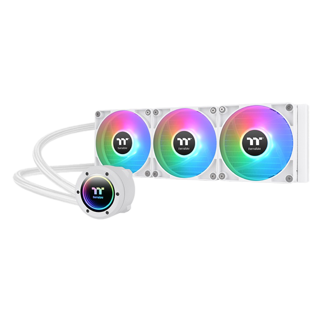 Thermaltake TH360 V2 ARGB Sync Snow Edition 360mm AIO Liquid CPU Cooler (CL-W365-PL12SW-A)