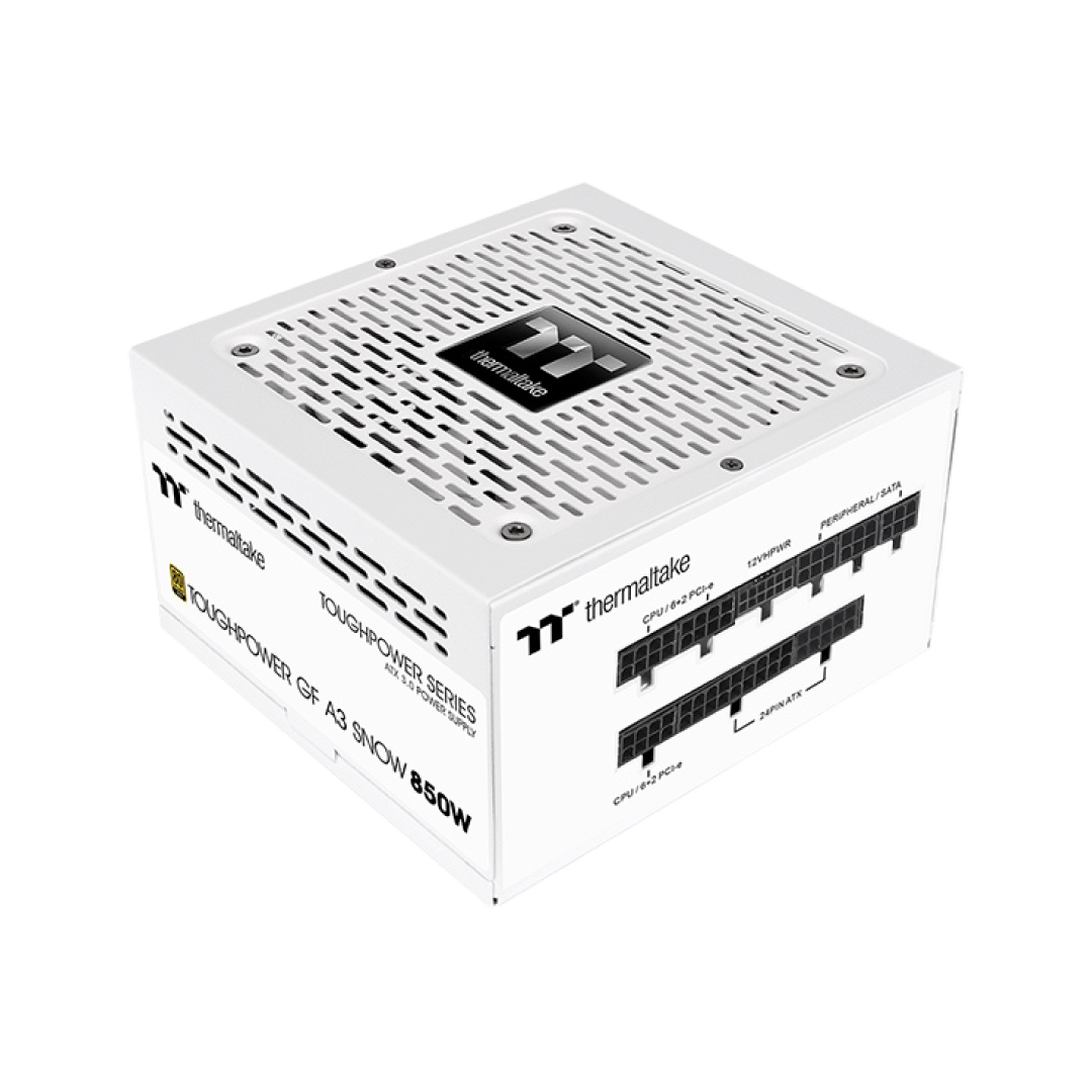 Thermaltake Toughpower GF A3 850W Snow Edition 80+ Gold ATX 3.0 / PCIe 5.0 Fully Modular PSU (PS-TPD-0850FNFAGx-N) 4
