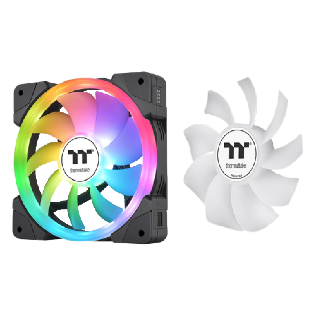 Thermaltake SWAFAN EX12 ARGB Sync Black 120mm Case Fan (CL-F167-PL12SW-A) 1