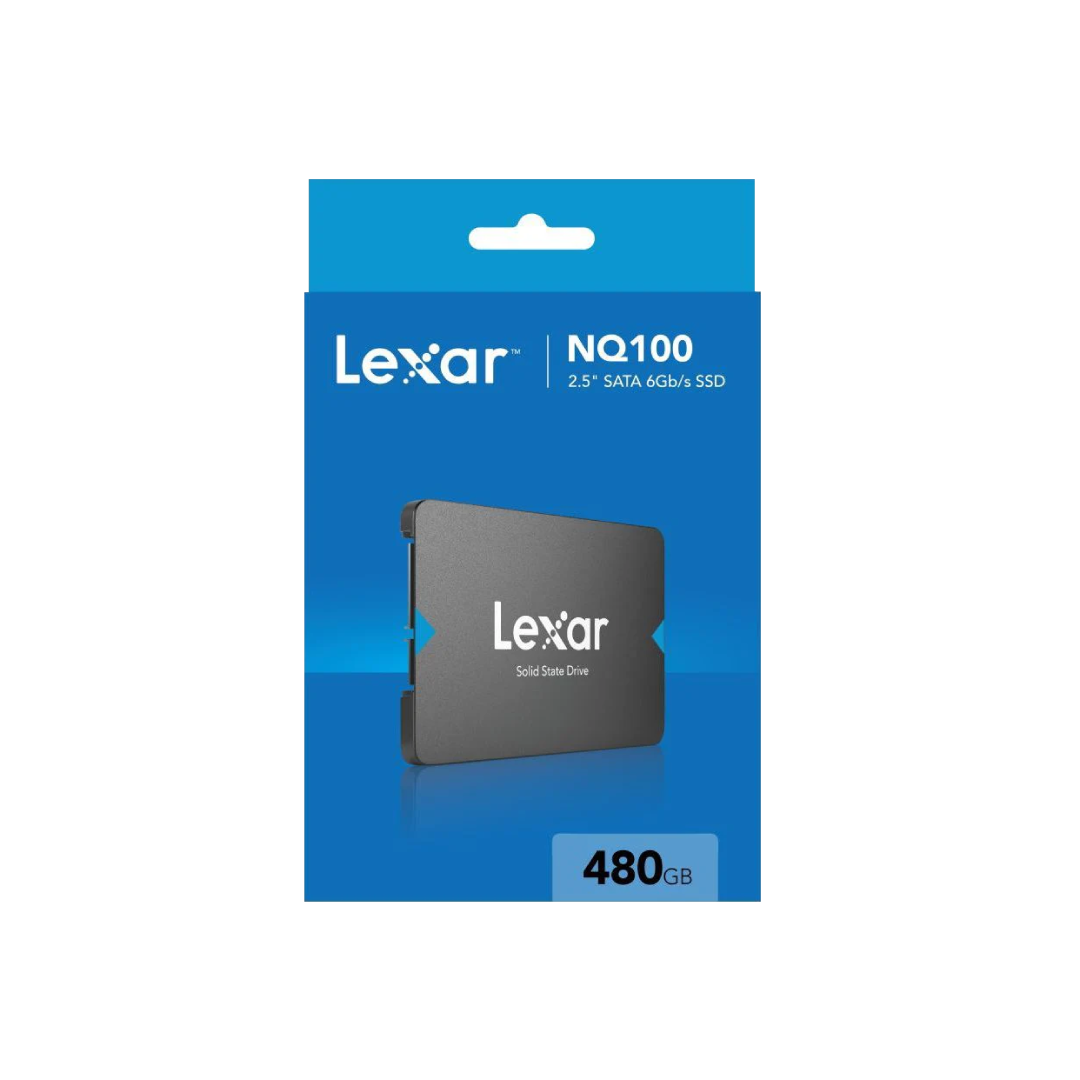 Lexar NQ100 480GB SSD – 2.5″ SATA III Internal Storage
