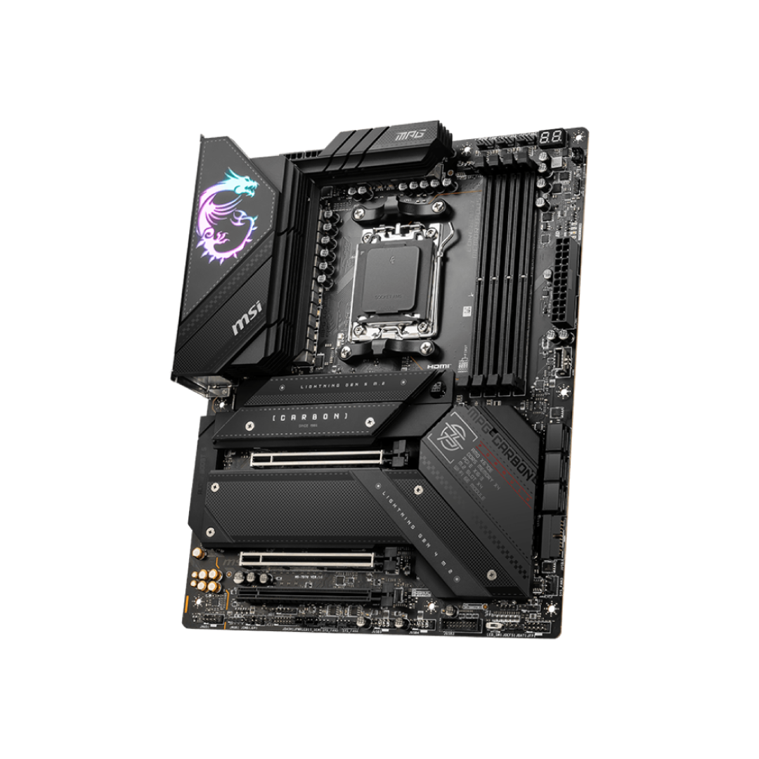 MSI MPG X670E CARBON WIFI – AMD AM5 ATX Gaming Motherboard 2