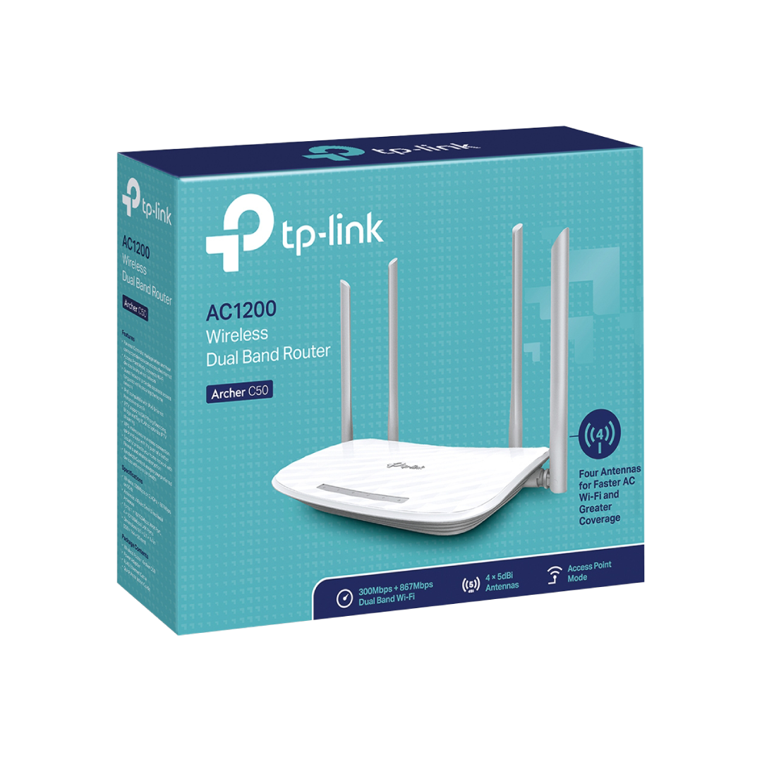 TP-Link Archer C50 – AC1200 Wi-Fi Router
