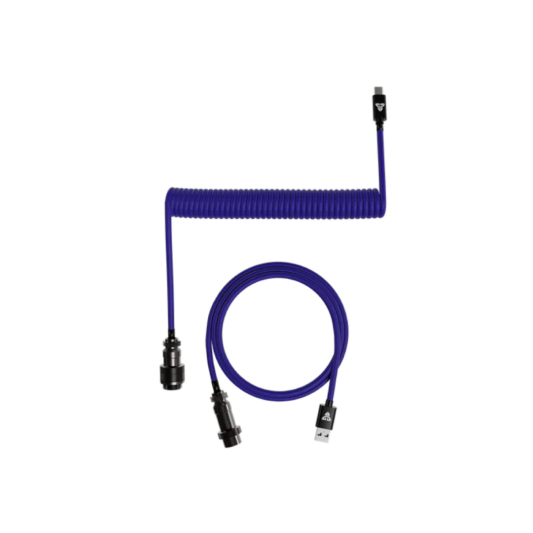 Fantech Coiled Cable AC701 – Blue