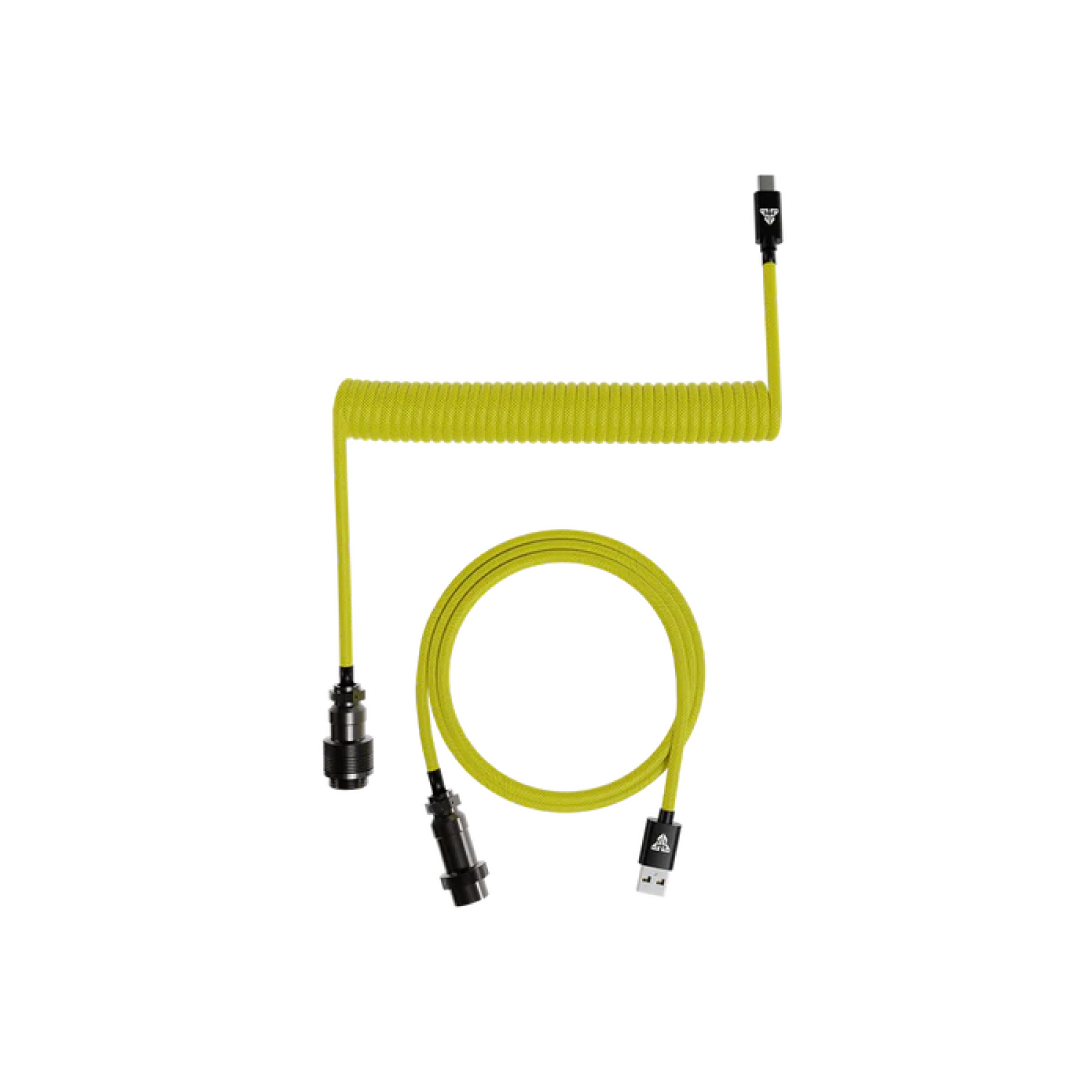 Fantech Coiled Cable AC701 – Sunshine Yellow
