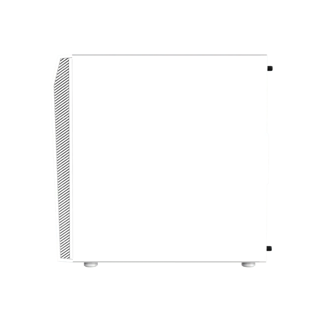 DarkFlash AL390 White Micro‑ATX Gaming PC Case 2