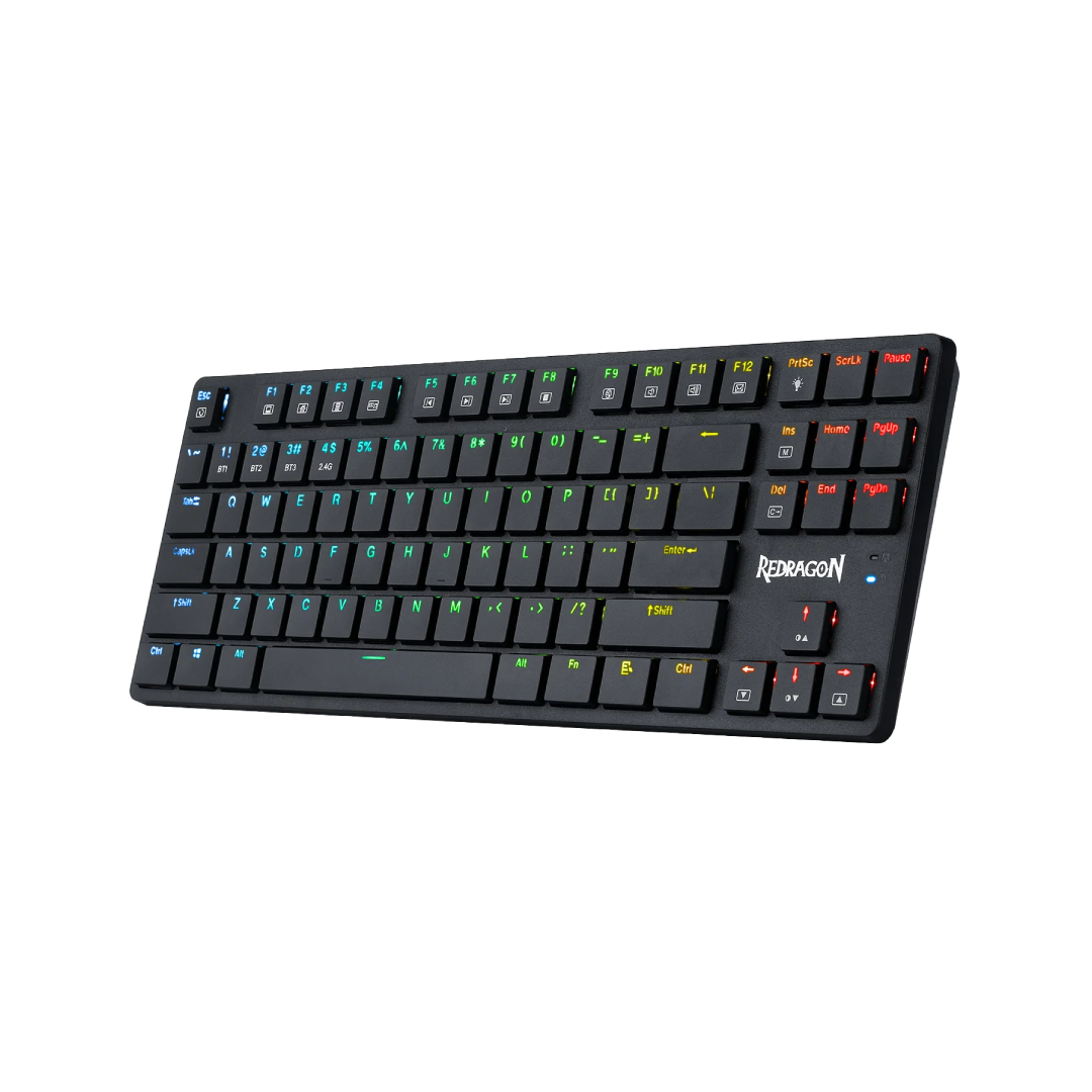 Redragon Anubis K539 RGB 80% Low Profile Mechanical Keyboard – Black 1