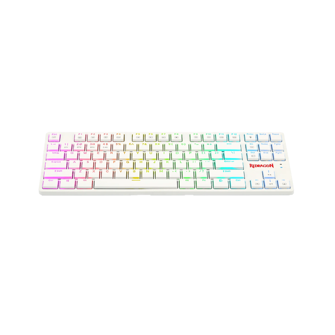 Redragon Anubis K539W-RGB 80% Low Profile Mechanical Keyboard – White 3