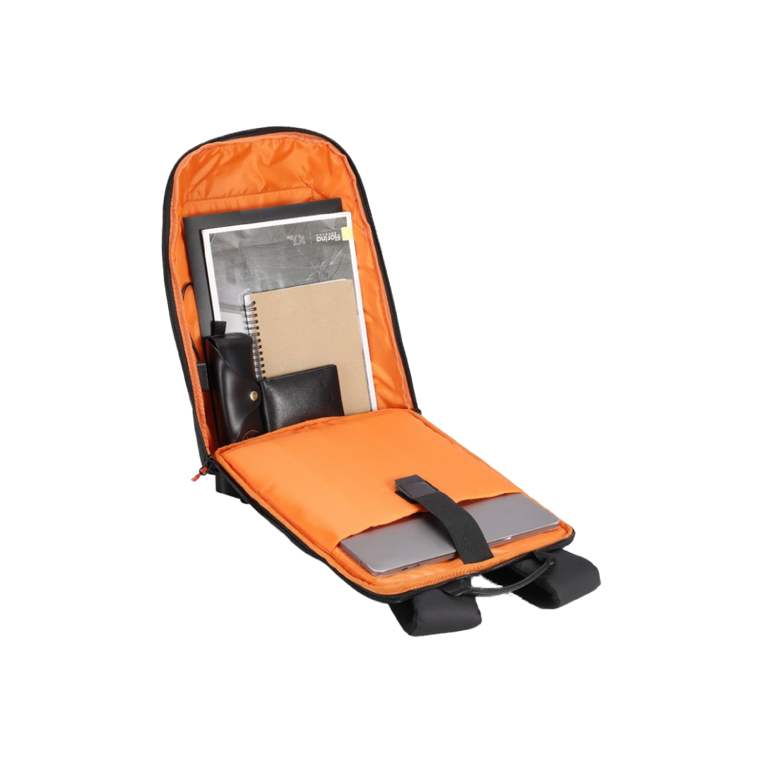 Porodo Gaming Water-Resistant PU Laptop Backpack PDX533 – USB-C Charging Port / 15.6” Laptop Compartment / Anti-Shock Design 1