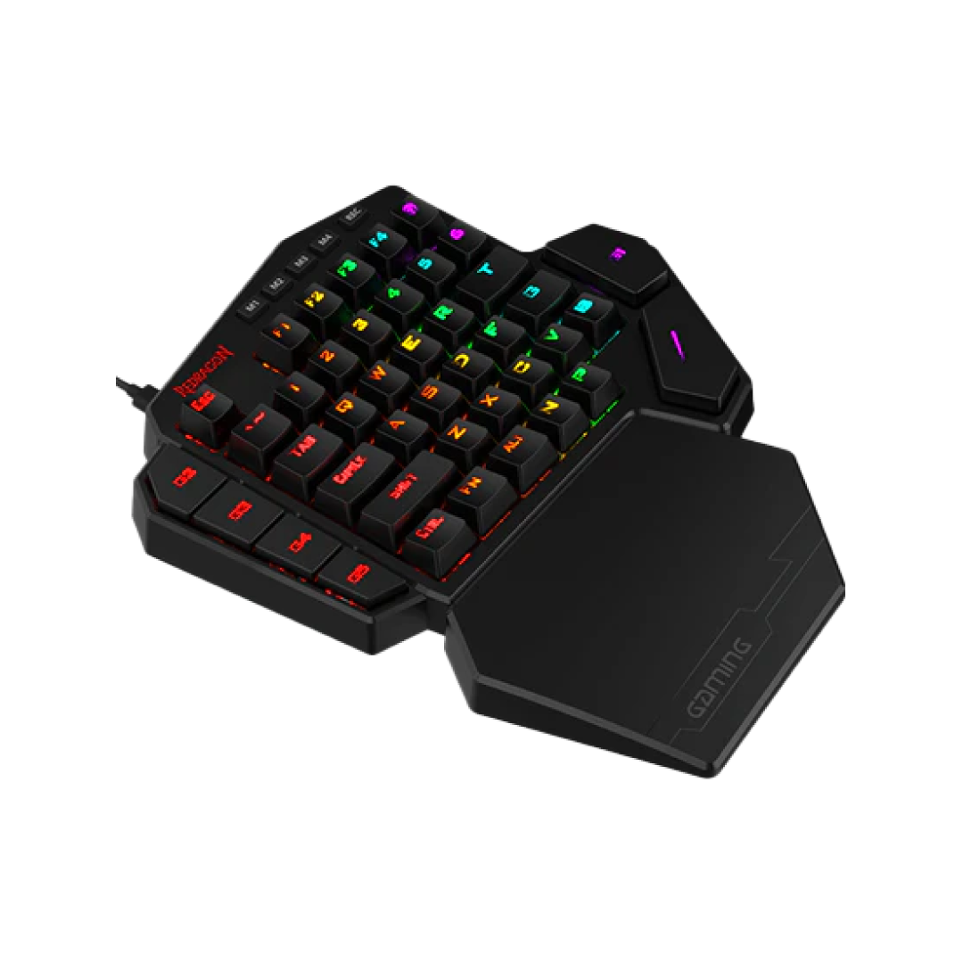 Redragon Diti K585RGB One-Handed Mechanical Gaming Keyboard – Black 3