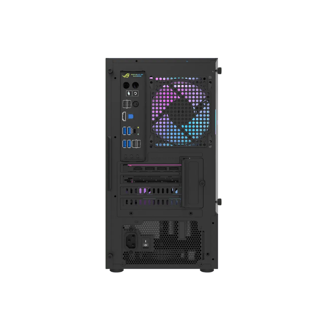 DarkFlash DK300M Black Micro‑ATX Gaming PC Case 2