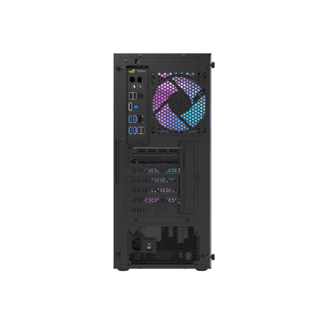 DarkFlash DK352 Black Mid-Tower Gaming PC Case 1