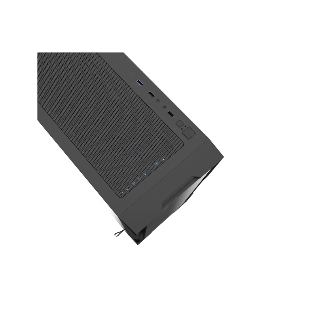 DarkFlash DK431 Glass Mid‑Tower Gaming PC Case 5