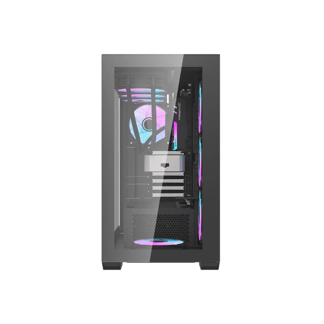 DarkFlash DLX4000 Black Full‑Tower Gaming PC Case 2