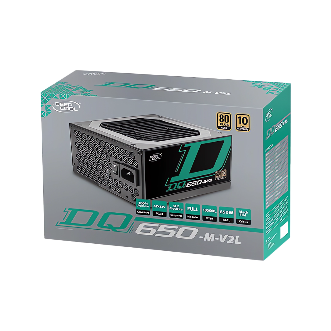 DeepCool DQ650‑M‑V2L Power Supply Unit (PSU)