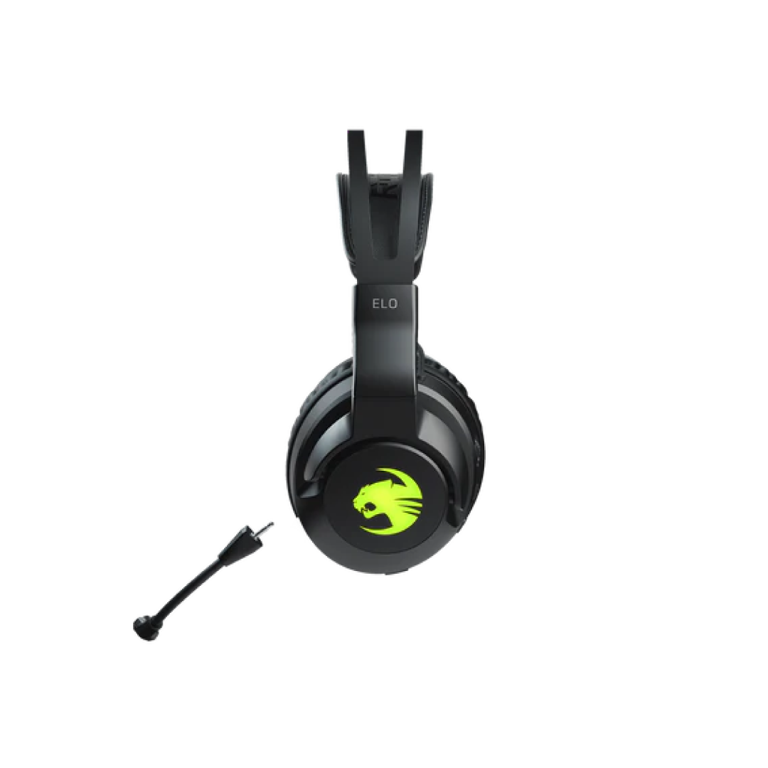 Roccat ELO 7.1 USB RGB Gaming Headset – 7.1 Surround Sound / 50mm Drivers / Detachable Mic 1