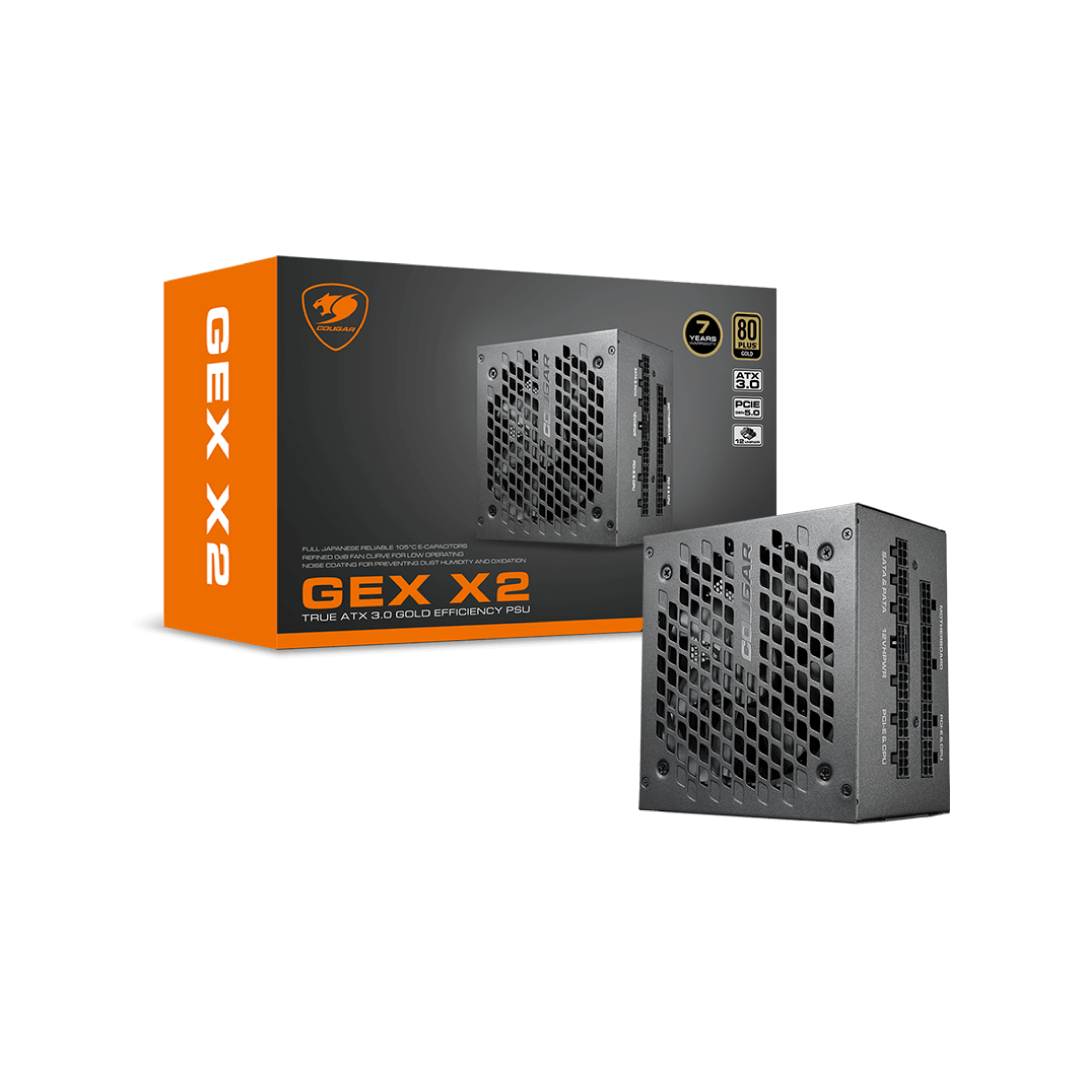 Cougar GEX X2 1000W 80+ Gold Fully Modular Power Supply