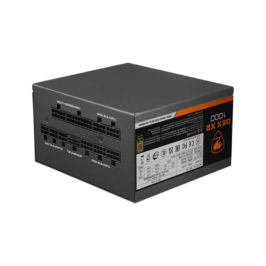 Cougar GEX X2 1000W 80+ Gold Fully Modular Power Supply 4