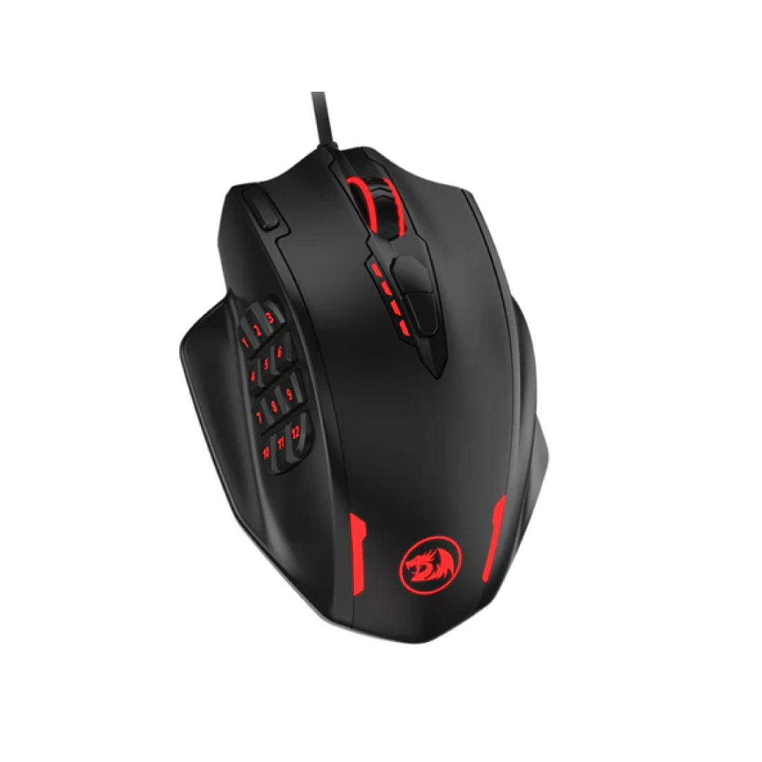 REDRAGON-M908 | Redragon Impact M908 RGB MMO Gaming Mouse – 12400 DPI 12 Buttons