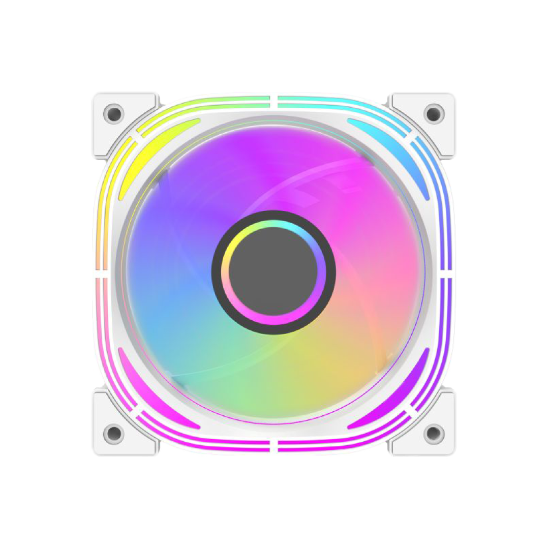 DarkFlash INF24T White PWM A‑RGB 120mm Case Fans
