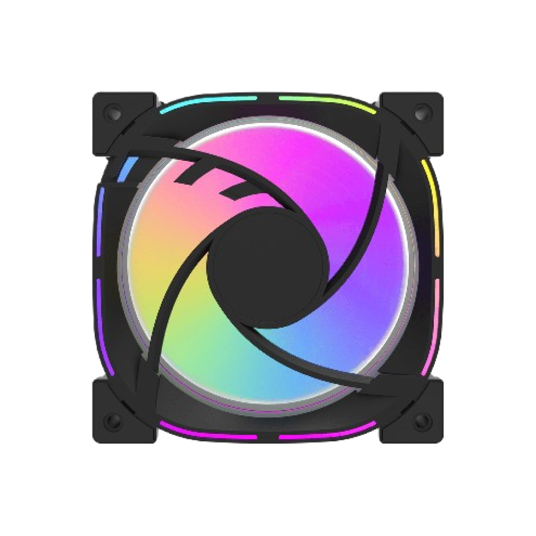DarkFlash INF24T Black PWM A‑RGB 120mm Case Fans 3