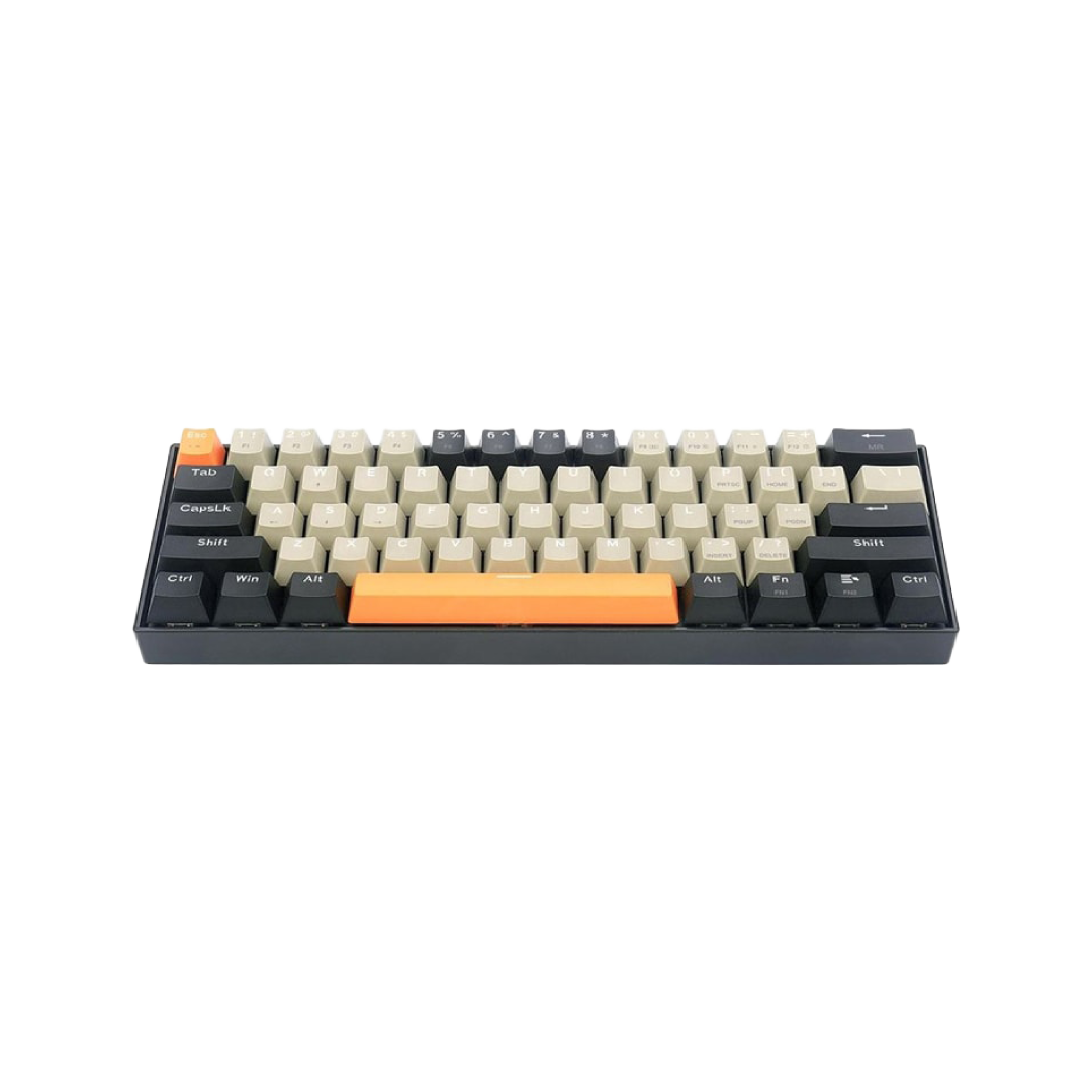 Redragon Laksmi K606-OG&GY&BK Mechanical Gaming Keyboard – 60% Red Switch (SKU: K606-OG&GY&BK) 1