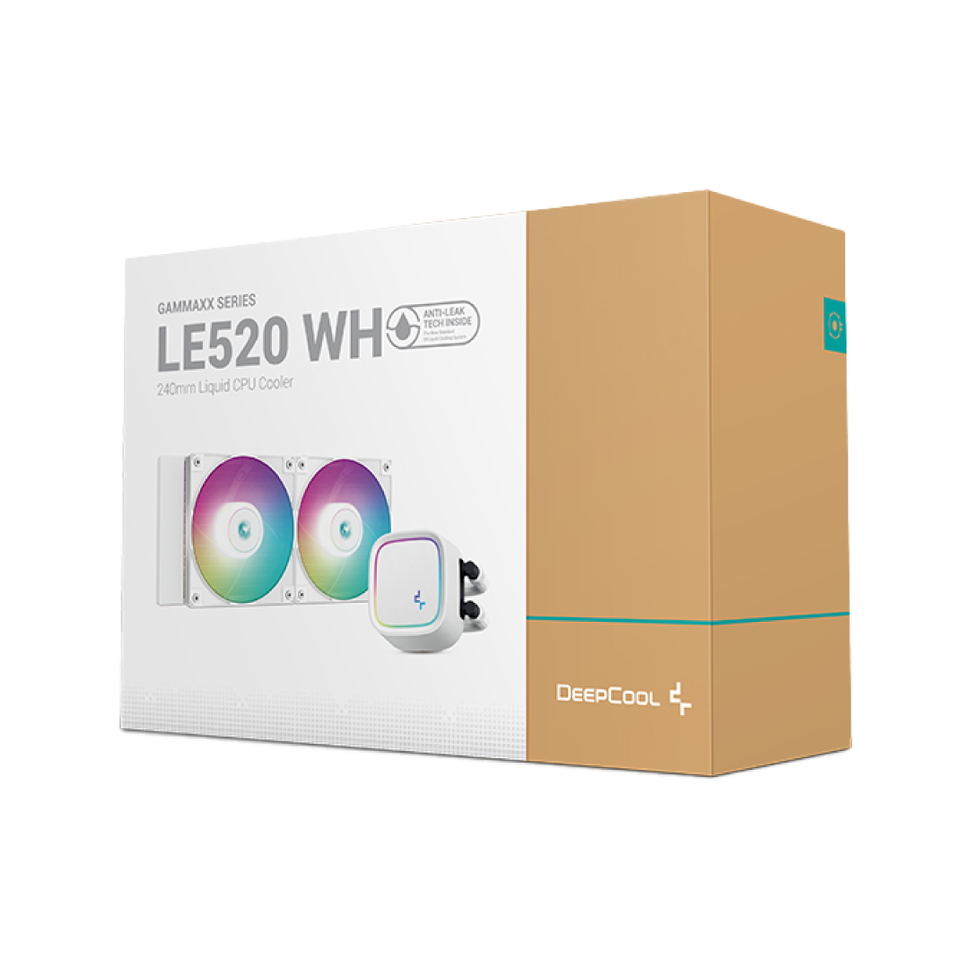 DeepCool LE520 White AIO Liquid CPU Cooler