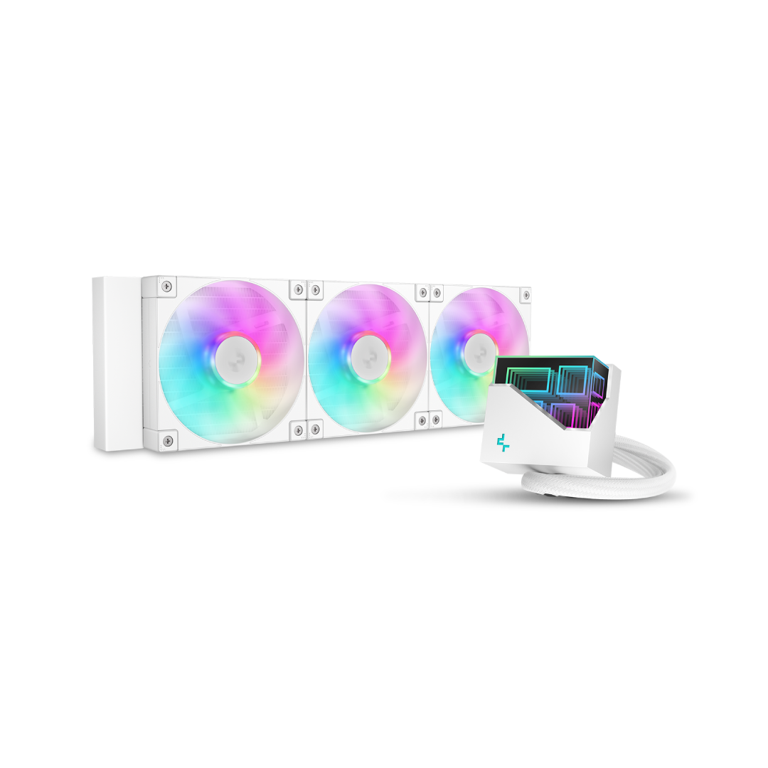 DeepCool LT360 ARGB White AIO Liquid CPU Cooler 1