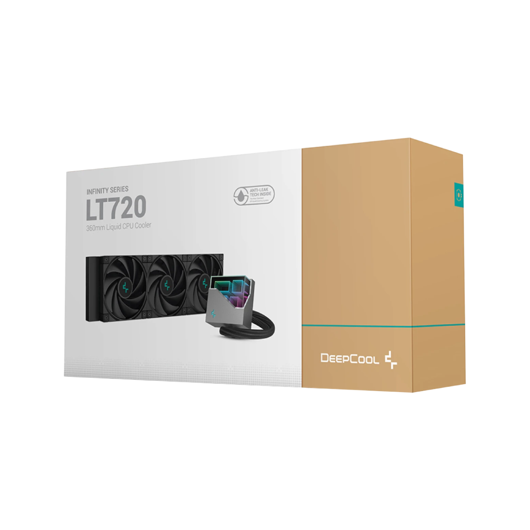 DeepCool LT720 Black AIO Liquid CPU Cooler