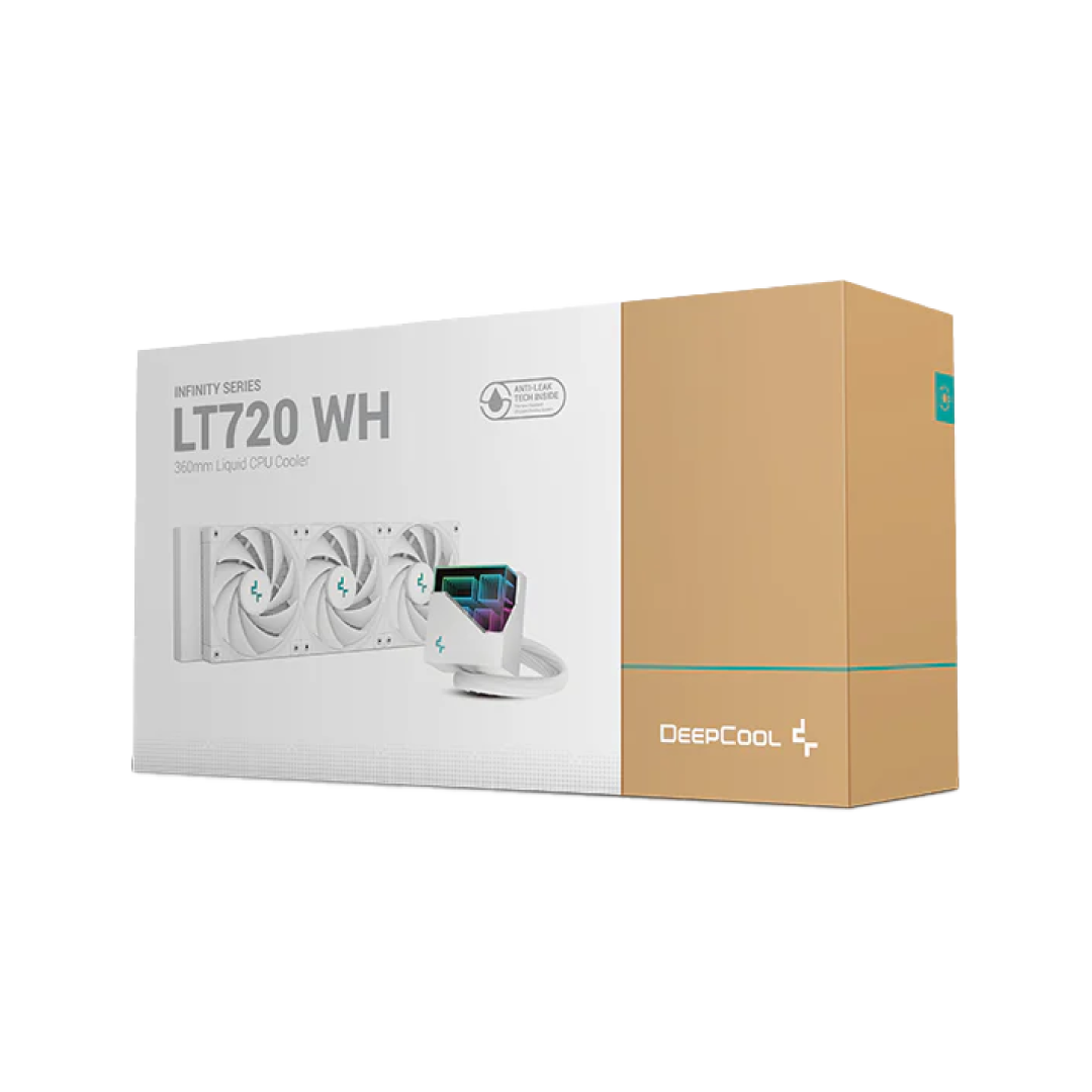 DeepCool LT720 White AIO Liquid CPU Cooler
