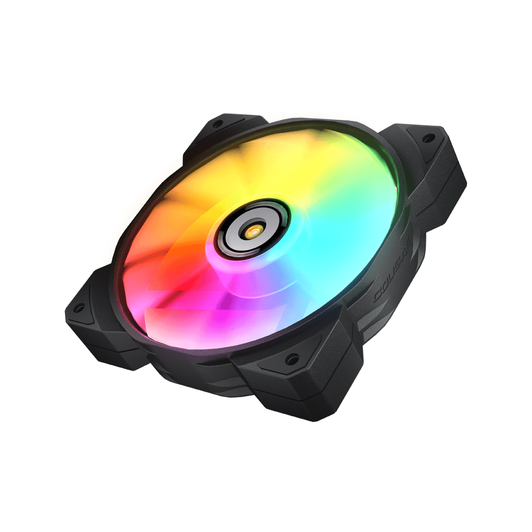 Cougar MHP 120 ARGB Black – RGB PWM Cooling Fan 1