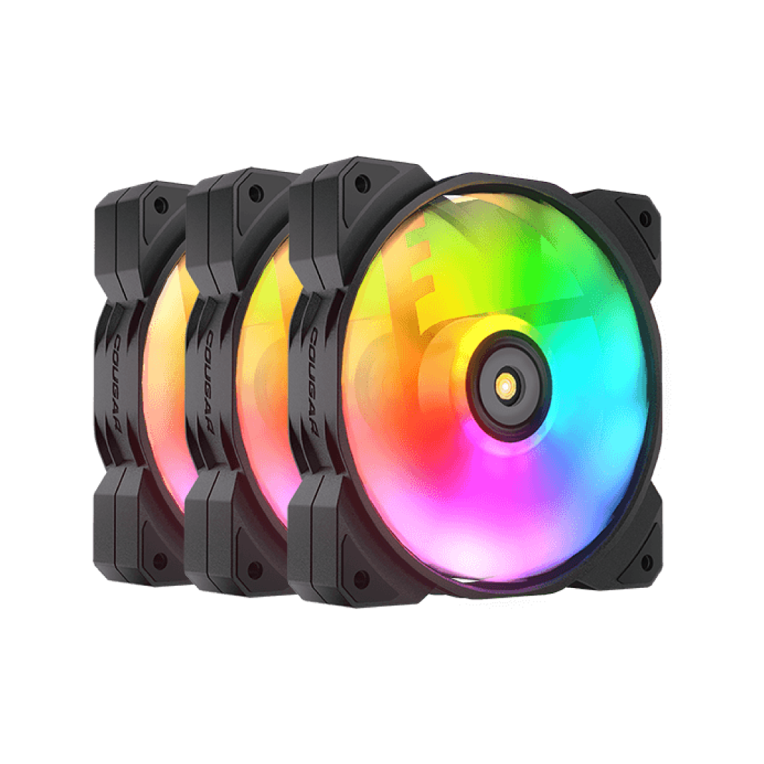 Cougar MHP 120 ARGB Black – RGB PWM Cooling Fan 1