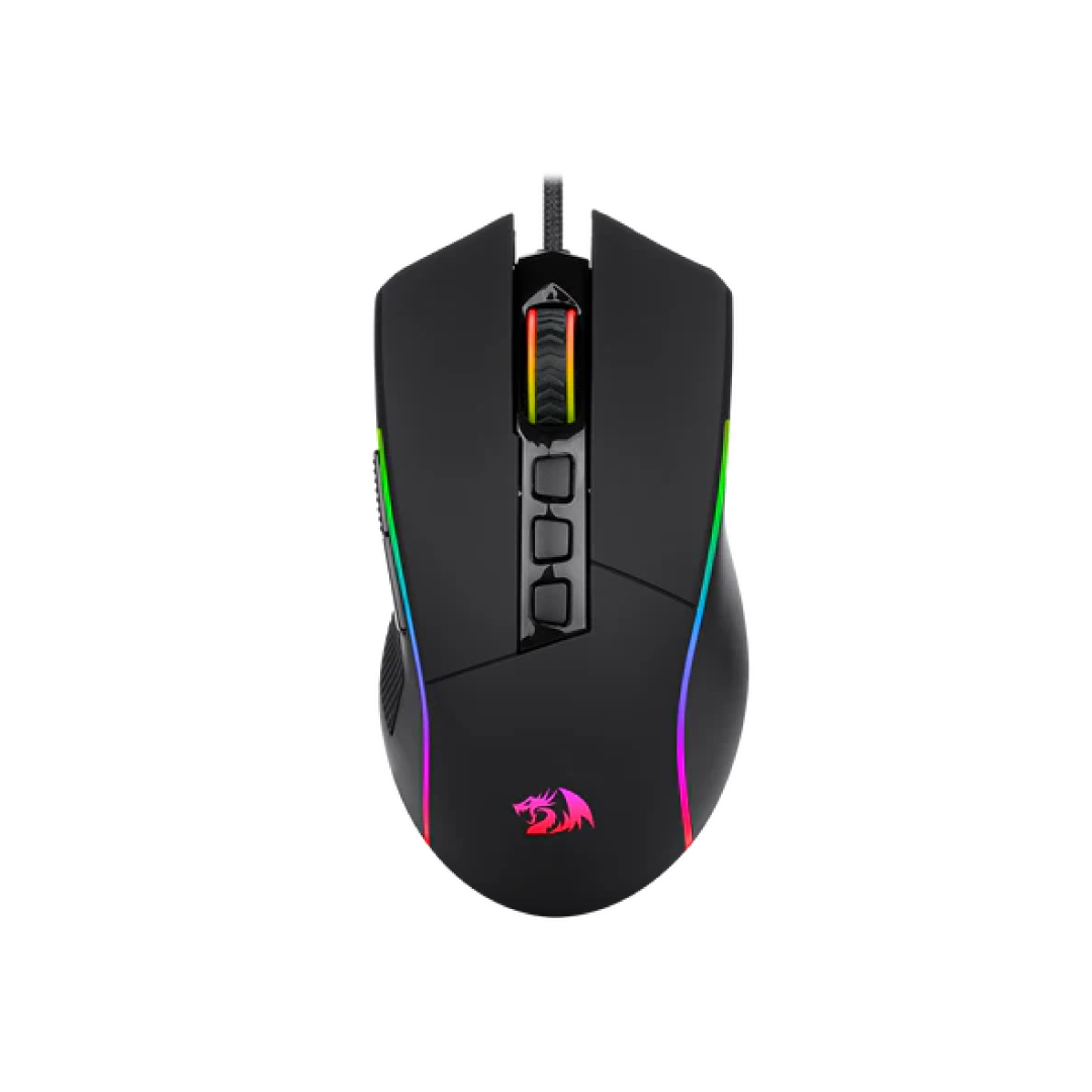 Redragon Plank M812-RGB Gaming Mouse – 16,000 DPI RGB Ergonomic Wired Mouse (SKU: M812-RGB)
