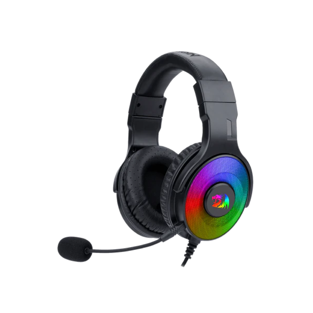 Redragon Pandora Black H350B-RGB Gaming Headset – 50mm Drivers RGB Wired (SKU: H350B-RGB)