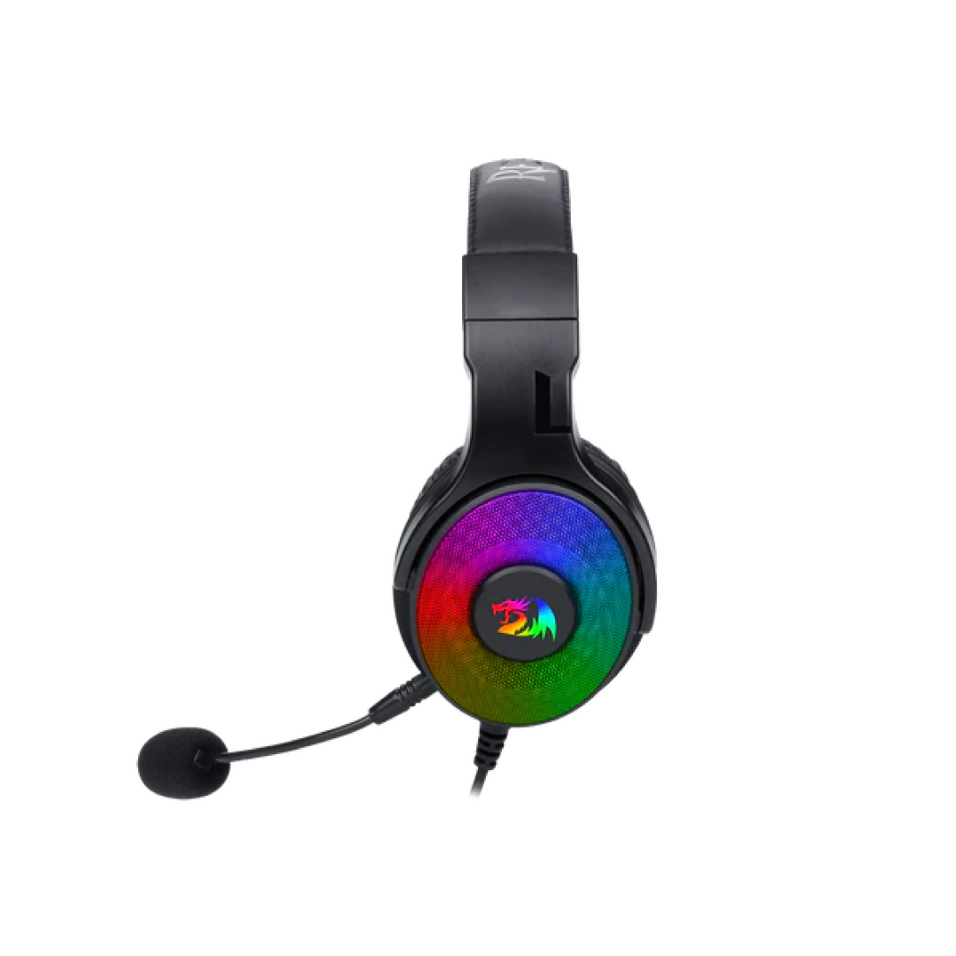 Redragon Pandora Black H350B-RGB Gaming Headset – 50mm Drivers RGB Wired (SKU: H350B-RGB) 2