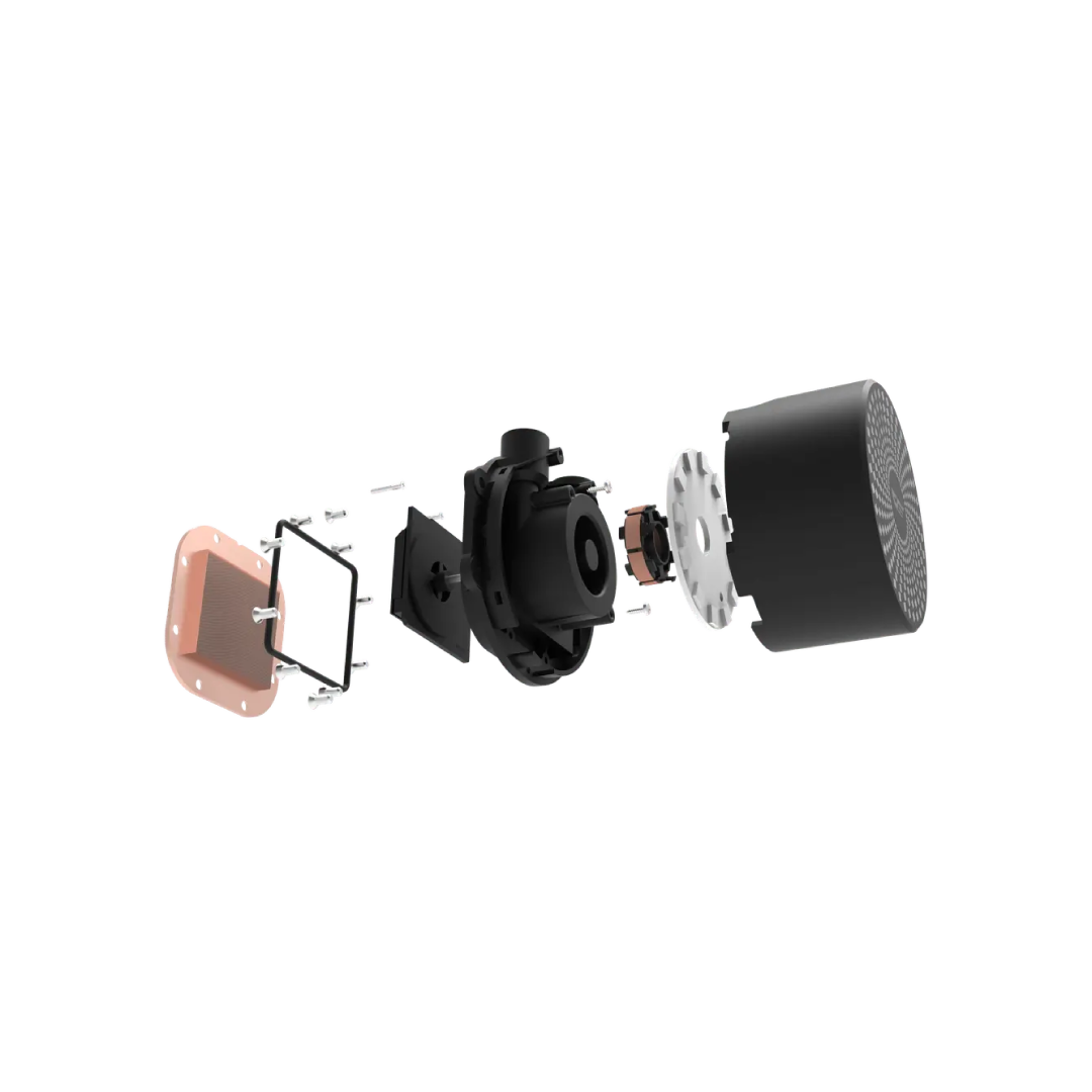 DarkFlash Radiant DC240 Black ARGB 240mm All‑in‑One Liquid CPU Cooler 3