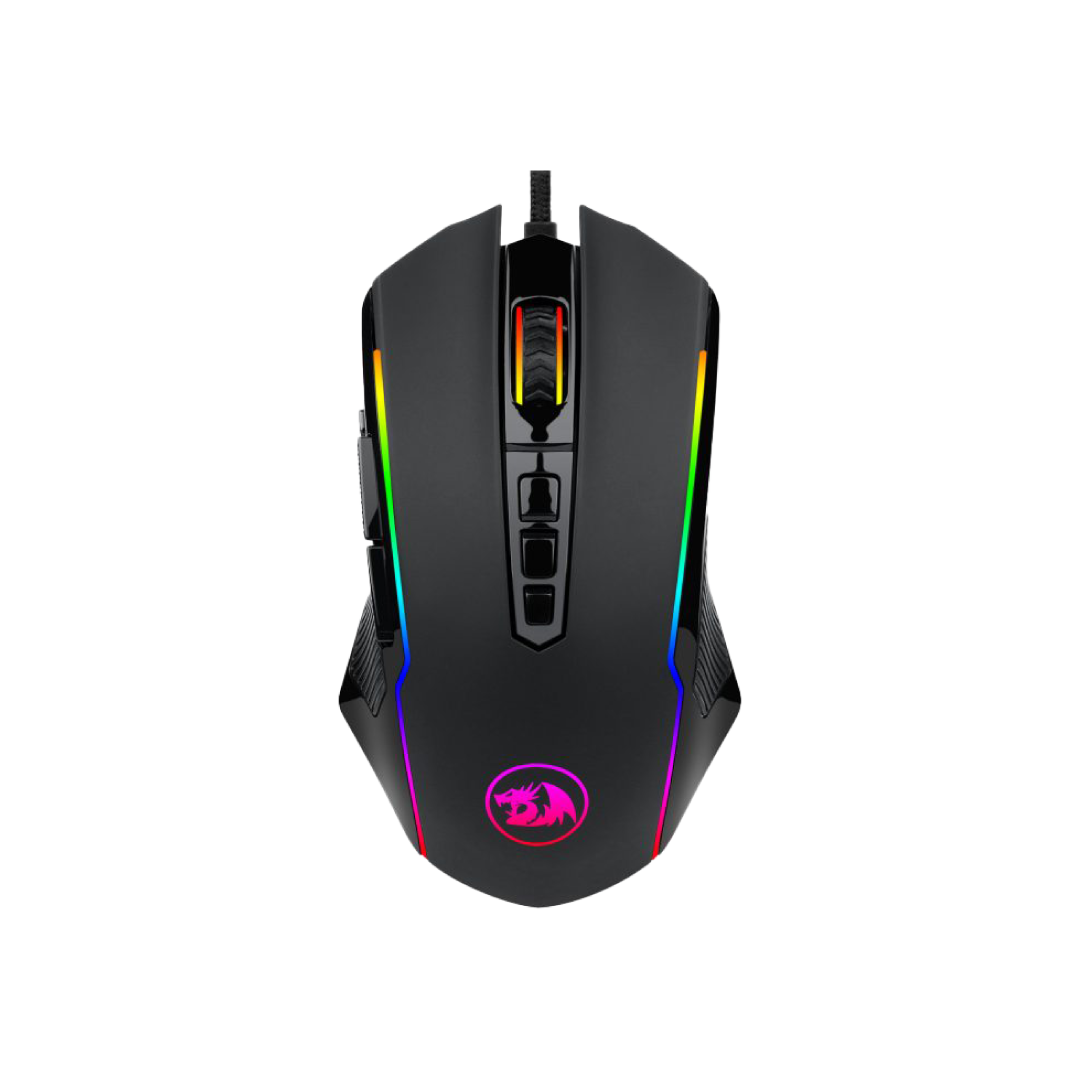 Redragon Ranger Basic M910-K Gaming Mouse – 8000 DPI RGB 9 Programmable Buttons (SKU: M910-K)
