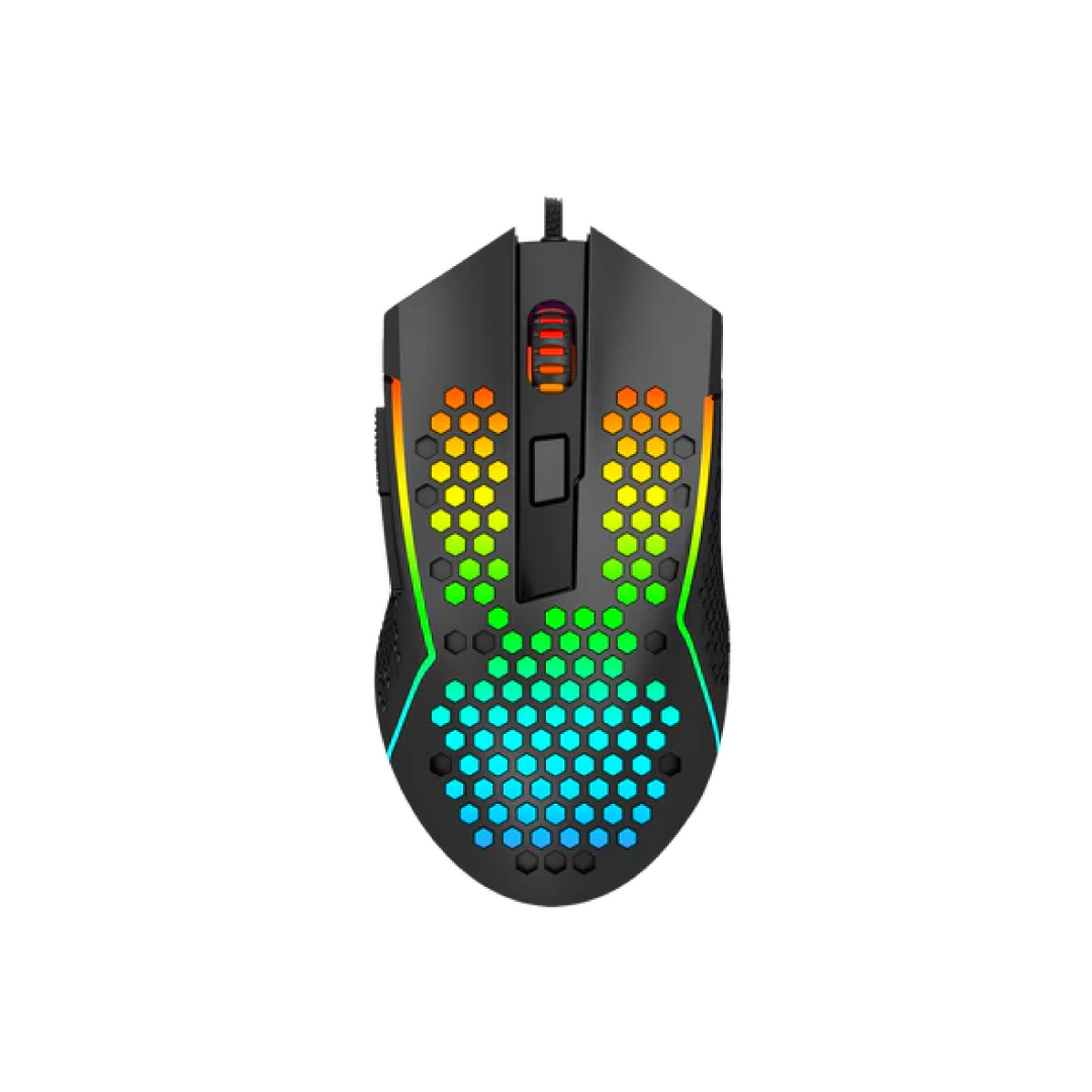 Redragon Reaping Elite M987P-K Gaming Mouse – Ultra Lightweight 32,000 DPI RGB Honeycomb (SKU: M987P-K)