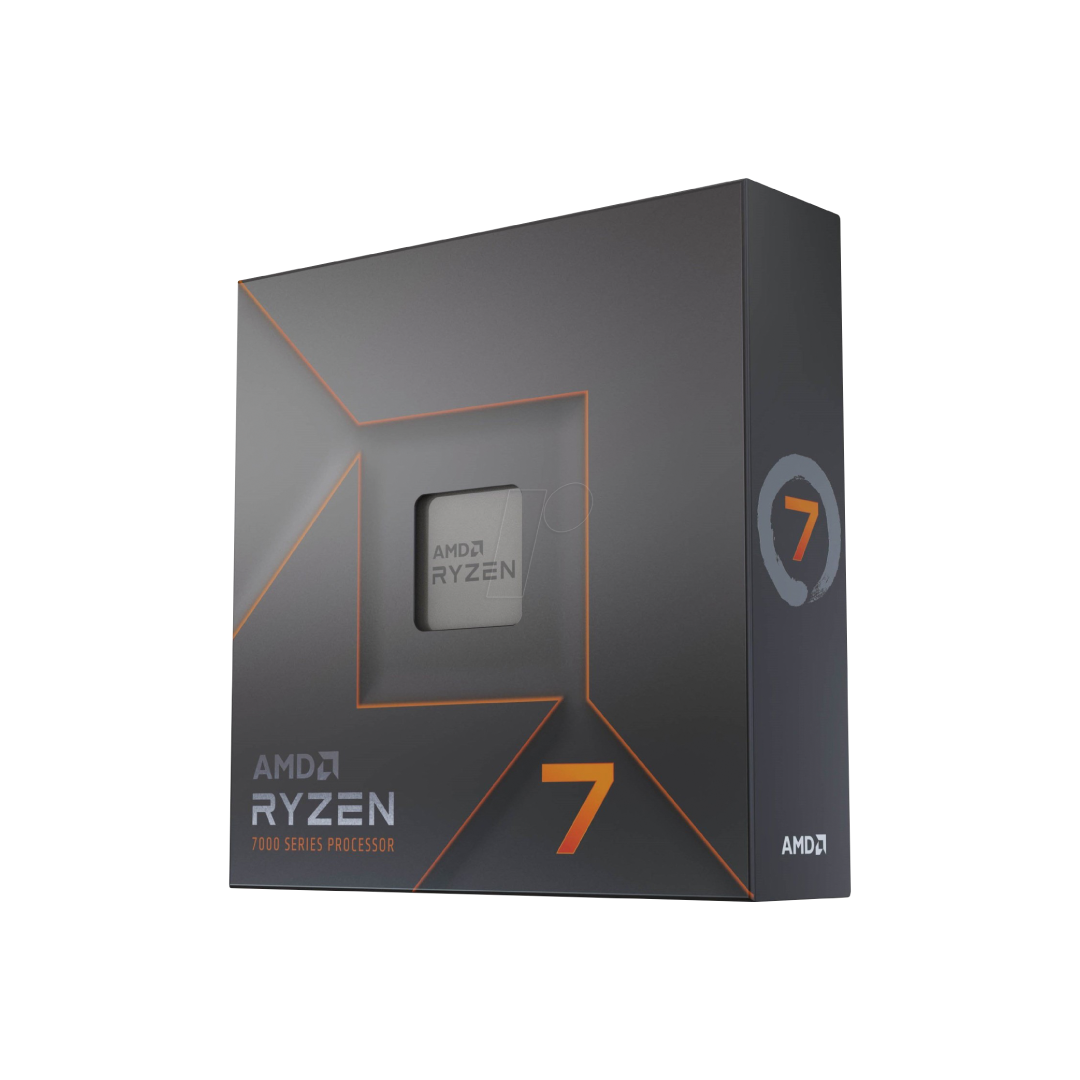 AMD Ryzen 7 7700X BOX – 8 Cores / 16 Threads / AM5 / Zen 4 / 5.4GHz Boost / With Radeon Graphics