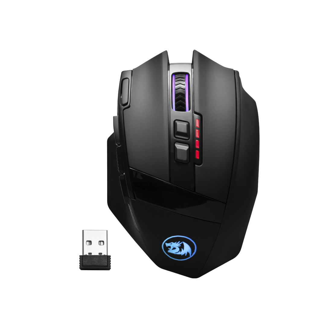 Redragon Sniper Pro M801P-RGB – Wireless RGB Gaming Mouse (SKU: M801P-RGB)