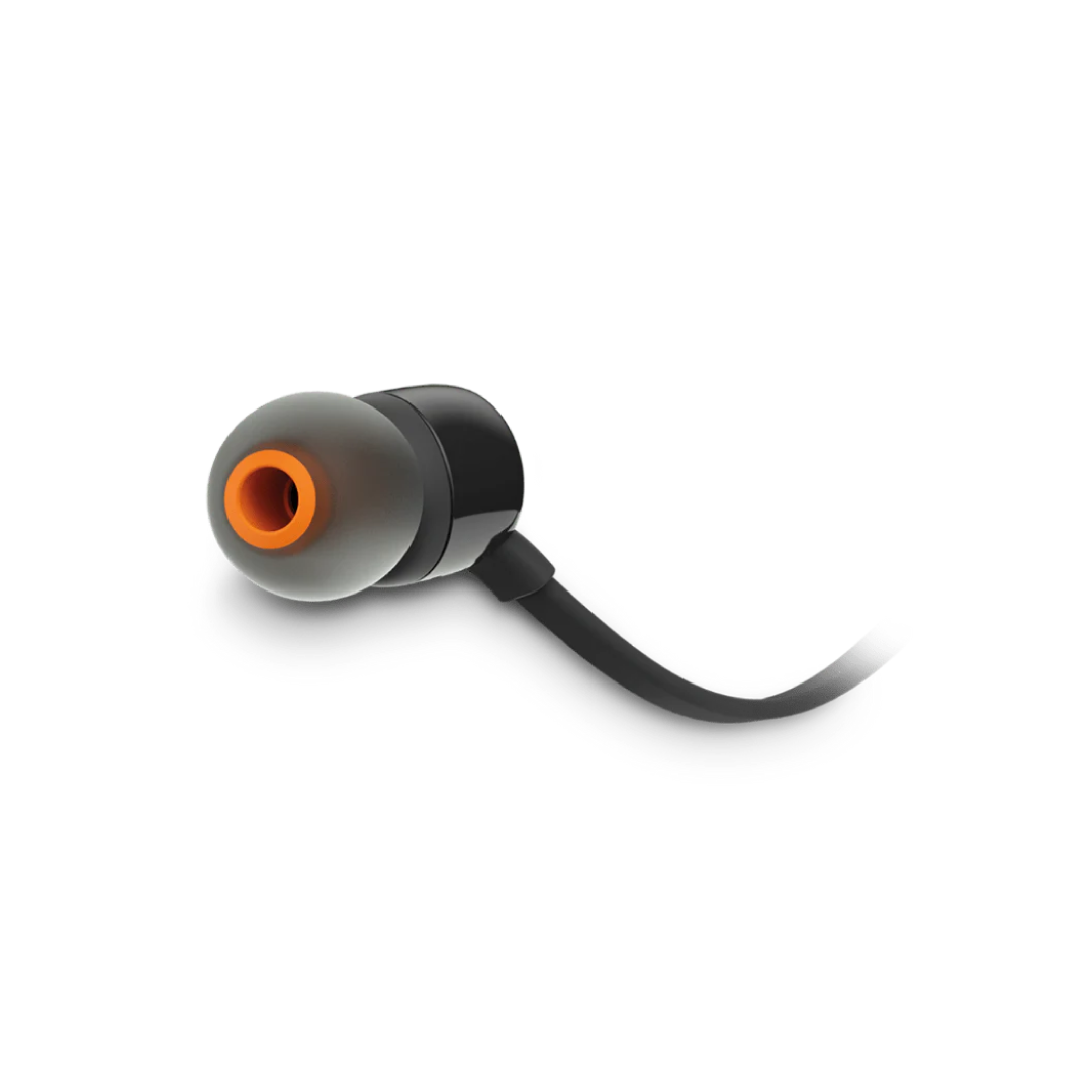 JBL TUNE110 Wired In‑Ear Headphones - Black 1