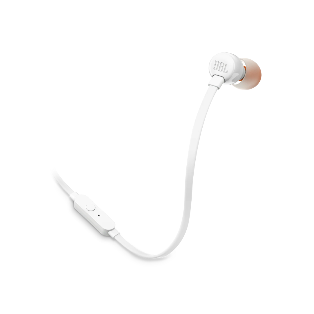 JBL TUNE110 White Wired In‑Ear Headphones 1