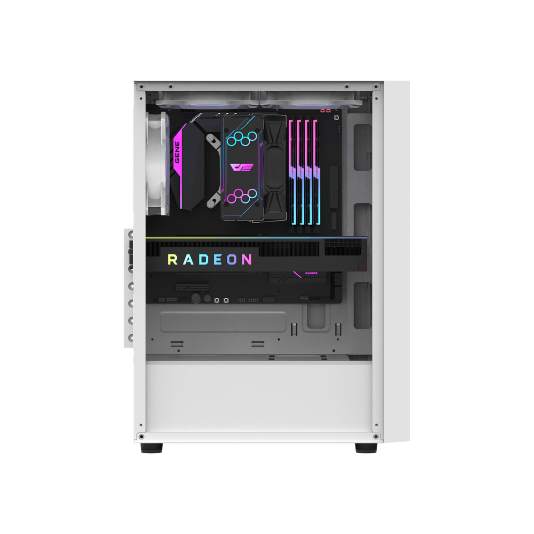 DarkFlash A290 White Gaming PC Case 2