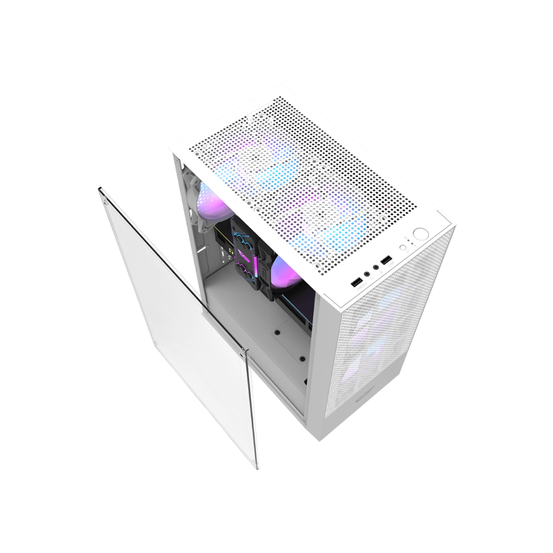 DarkFlash A290 White Gaming PC Case 6