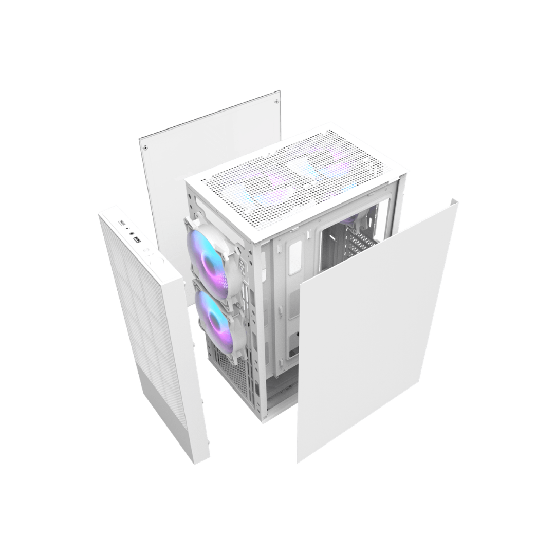 DarkFlash A290 White Gaming PC Case 7