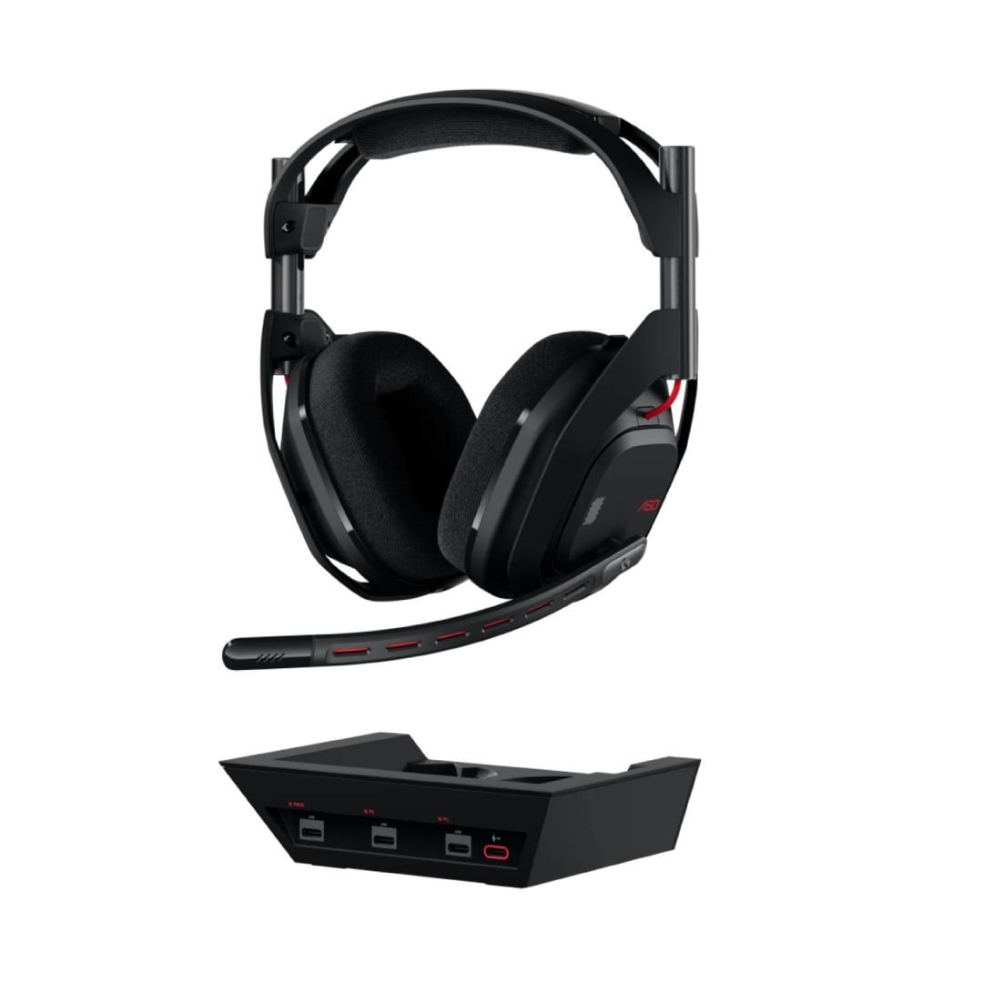 Logitech ASTRO A50 Black LIGHTSPEED Wireless Gaming Headset + Base Station – 939‑002224 7