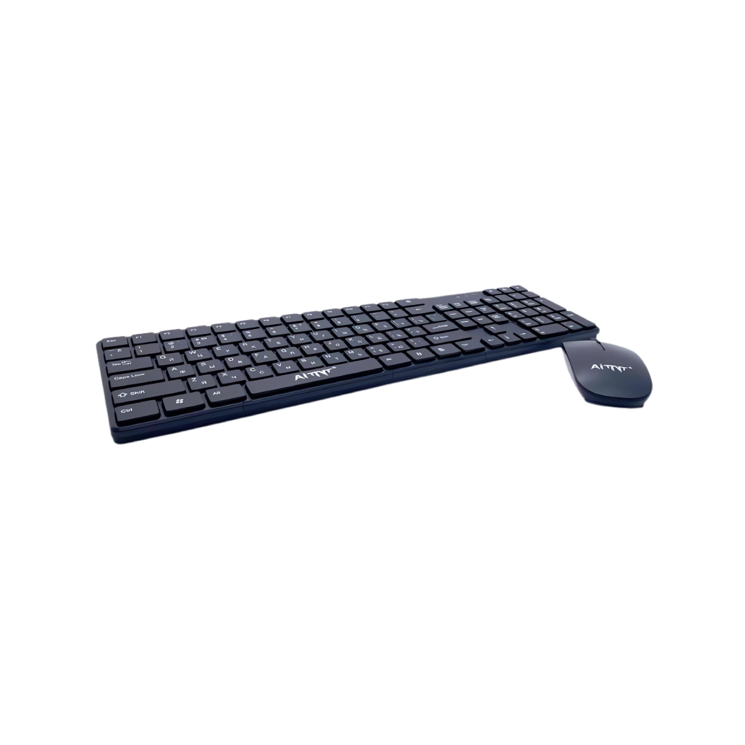 AI100 BLACK Wireless  Keyboard and Mouse
