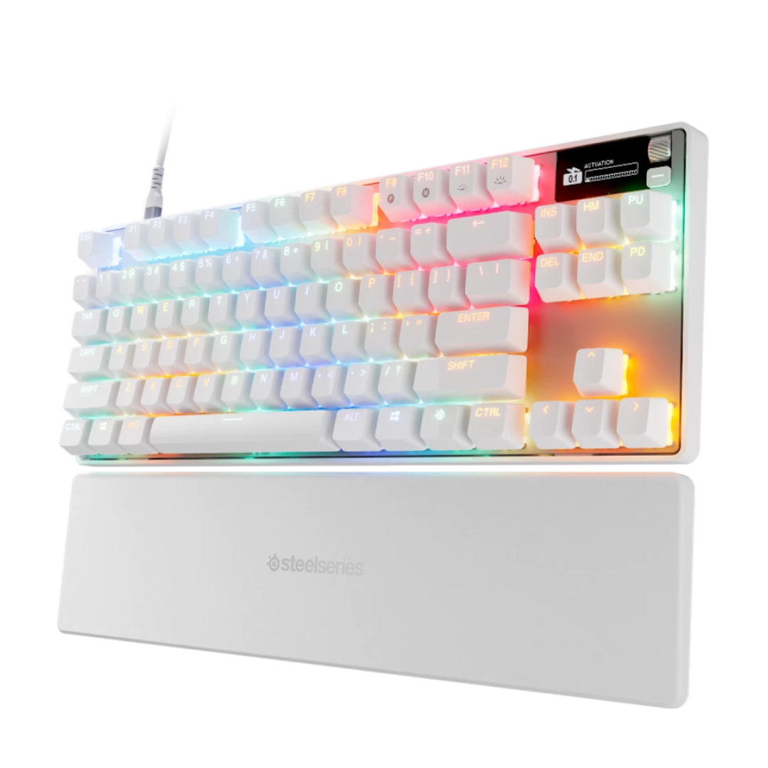 SteelSeries Apex Pro TKL White Mechanical Gaming Keyboard (64898) 2