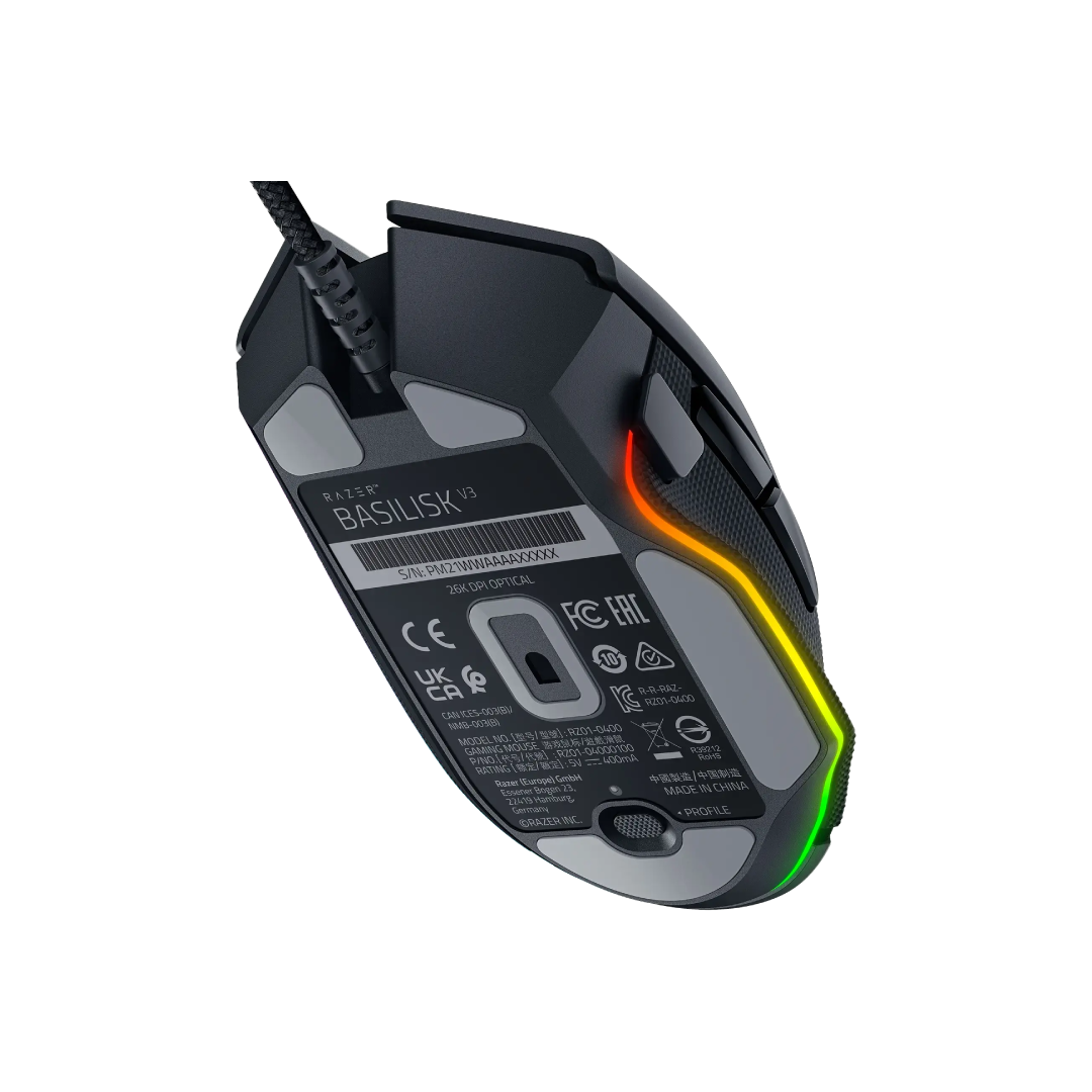 Razer Basilisk V3 GMG Wired Right-Handed Gaming Mouse 1